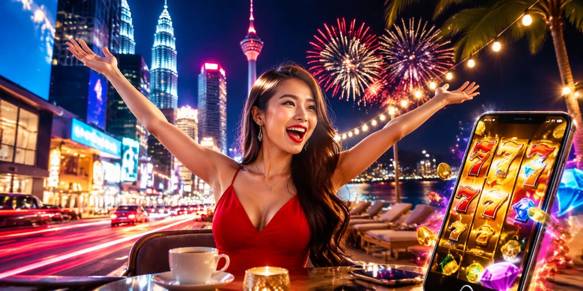 Permainan slot gaya Malaysia moden di Kuala Lumpur