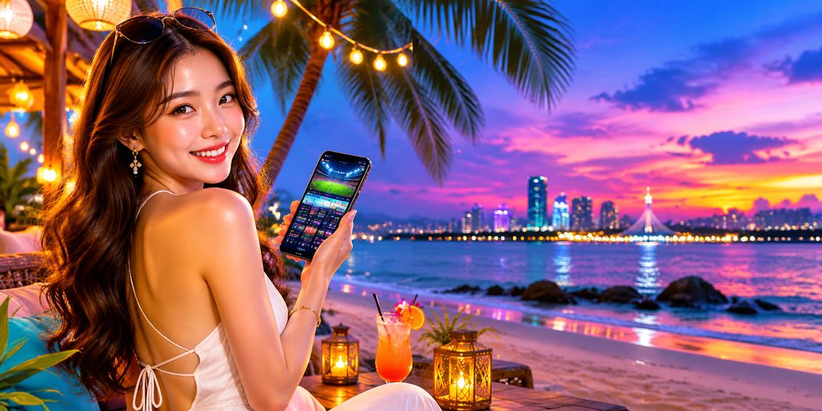 Pemain Malaysia menggunakan telefon pintar untuk mengakses kasino dalam talian 1jz